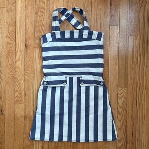 See By Chloe sundress in striped cotton canvas Size 2